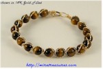 Tiger Eye Bangle Bracelet