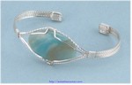 Cabochon Cuff Bracelet