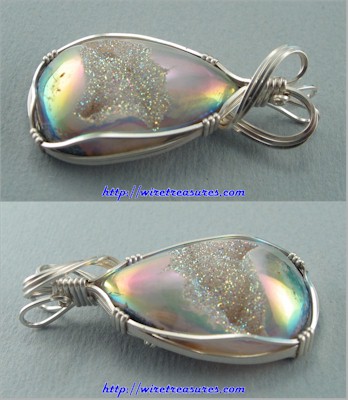 Druzy Pendant