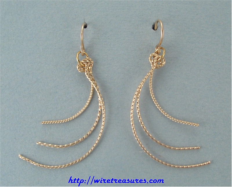 Long Crazy Earrings