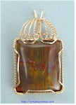 Petrified Wood Pendant