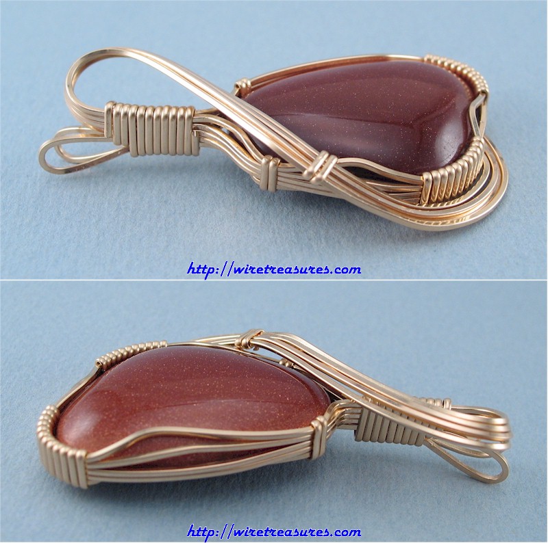 Goldstone Pendant