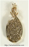 Titanium Druzy Pendant