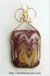 Ribbon Stone Pendant