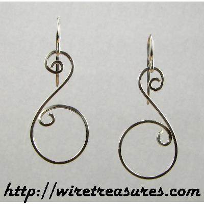 Crazy S Earrings