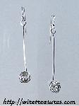 Curl-on-a-Stick Earrings
