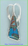 Rainbow Cal Silica Pendant