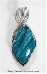 Chrysocolla & Malachite Pendant