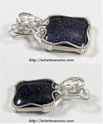 Goldstone Pendant