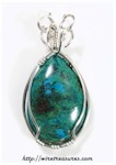 Parrot Wing Jasper Pendant