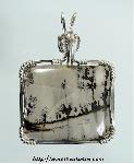 Chinese Picture Rock Pendant