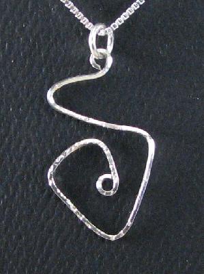 Greek Key Pendant